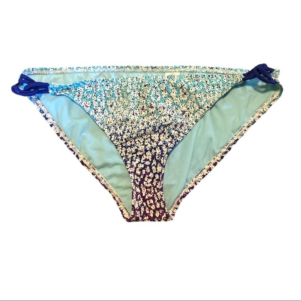❤️ATHLETA FLORAL BIKINI BOTTOM ~ XL